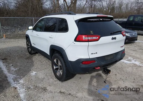 2014 Jeep Cherokee Trailhawk z USA, uszkodzony, nr VIN 1C4PJMBBXEW187107